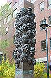 Faces of Common Man, Scupture