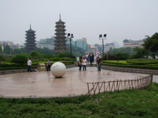 Gold and Silver pagodas