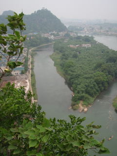 island in Li River