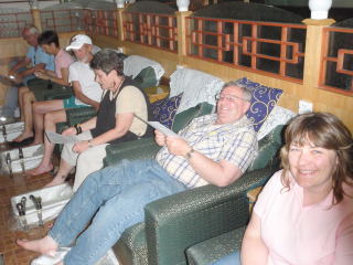 group reflexology room