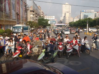 scooter traffic