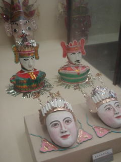 masks on display