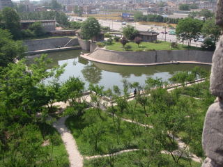 Town Wall Park at Xian